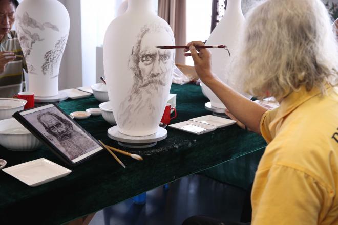 河山如畫圖——中國美術家協會河山畫會36名著名畫家在國瓷小鎮采風創作